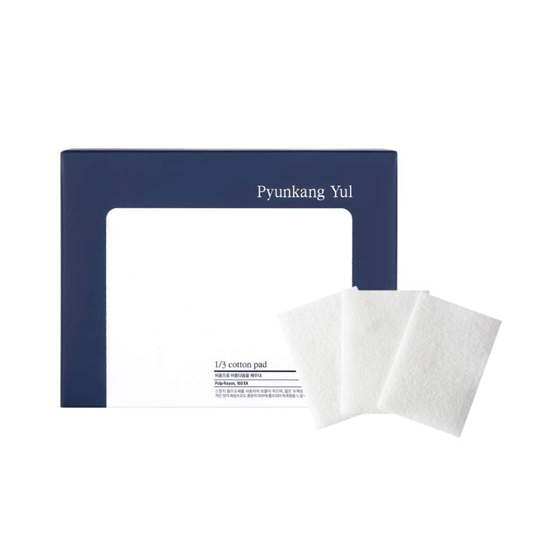 Pyunkang Yul 1/3 Cotton Pad medvilniniai padeliai (160 vnt.)