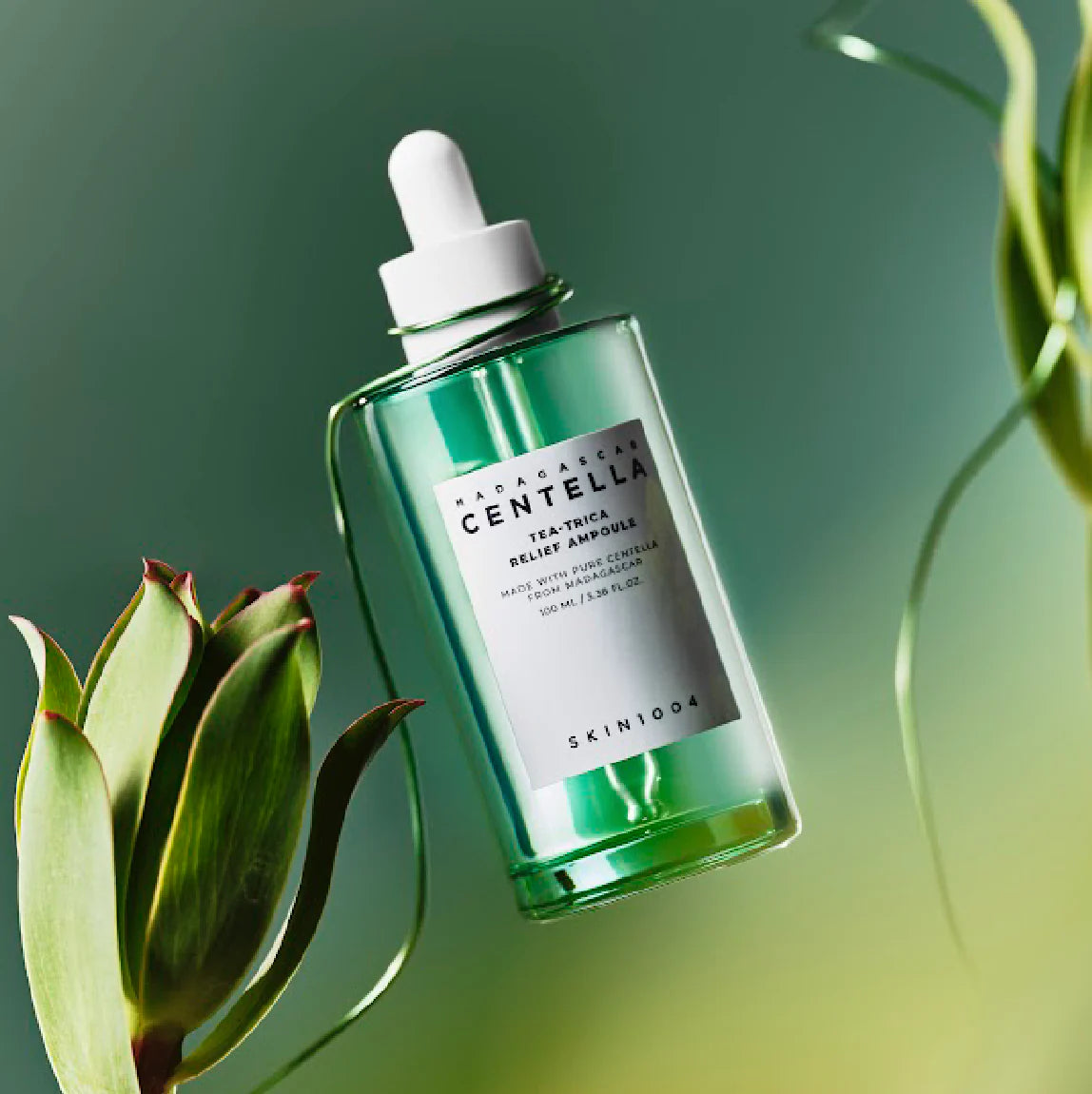 SKIN1004 Madagascar Centella Tea-Trica Relief Ampoule veido ampulė