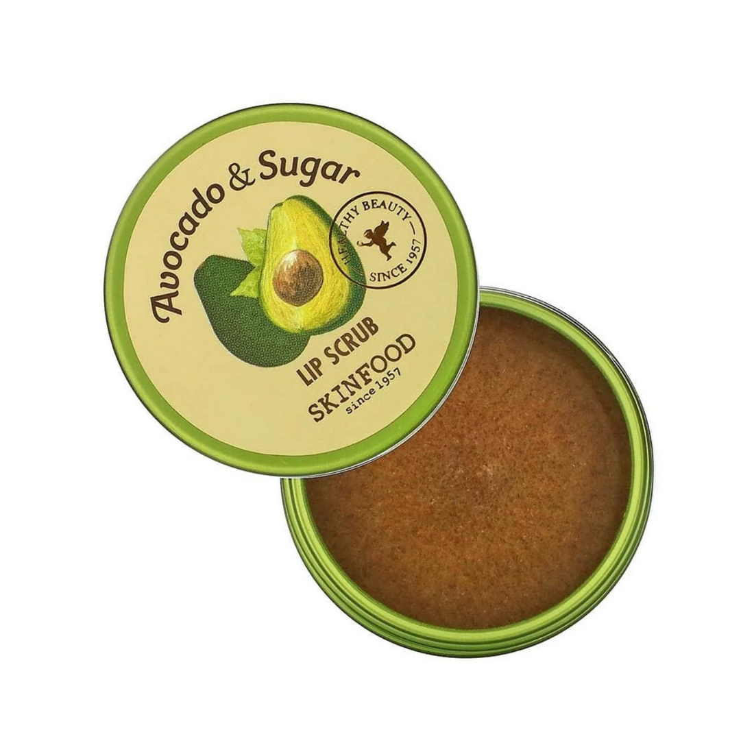 SKINFOOD Avocado &amp; Sugar Lip Scrub lūpų šveitiklis