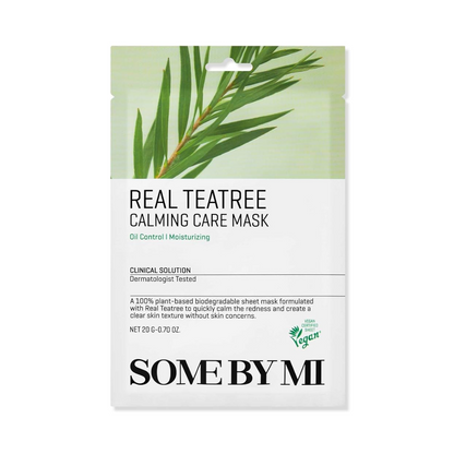 SOME BY MI Real Tea Tree Calming Care Mask lakštinė kaukė