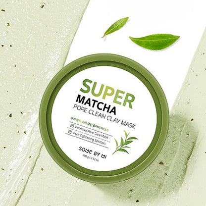 SOME BY MI Super Matcha Pore Clean Clay Mask veido kaukė