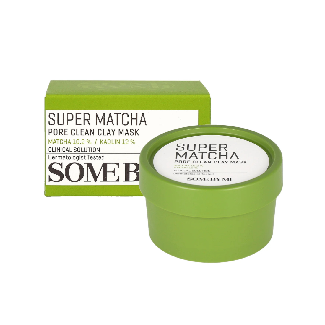 SOME BY MI Super Matcha Pore Clean Clay Mask veido kaukė