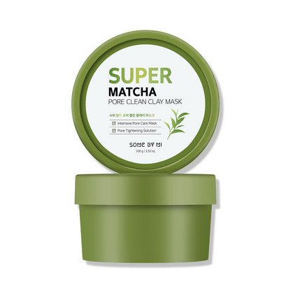 SOME BY MI Super Matcha Pore Clean Clay Mask veido kaukė