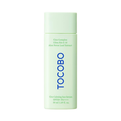 TOCOBO Cica Calming Sun Serum SPF50+ apsauginis kremas nuo saulės