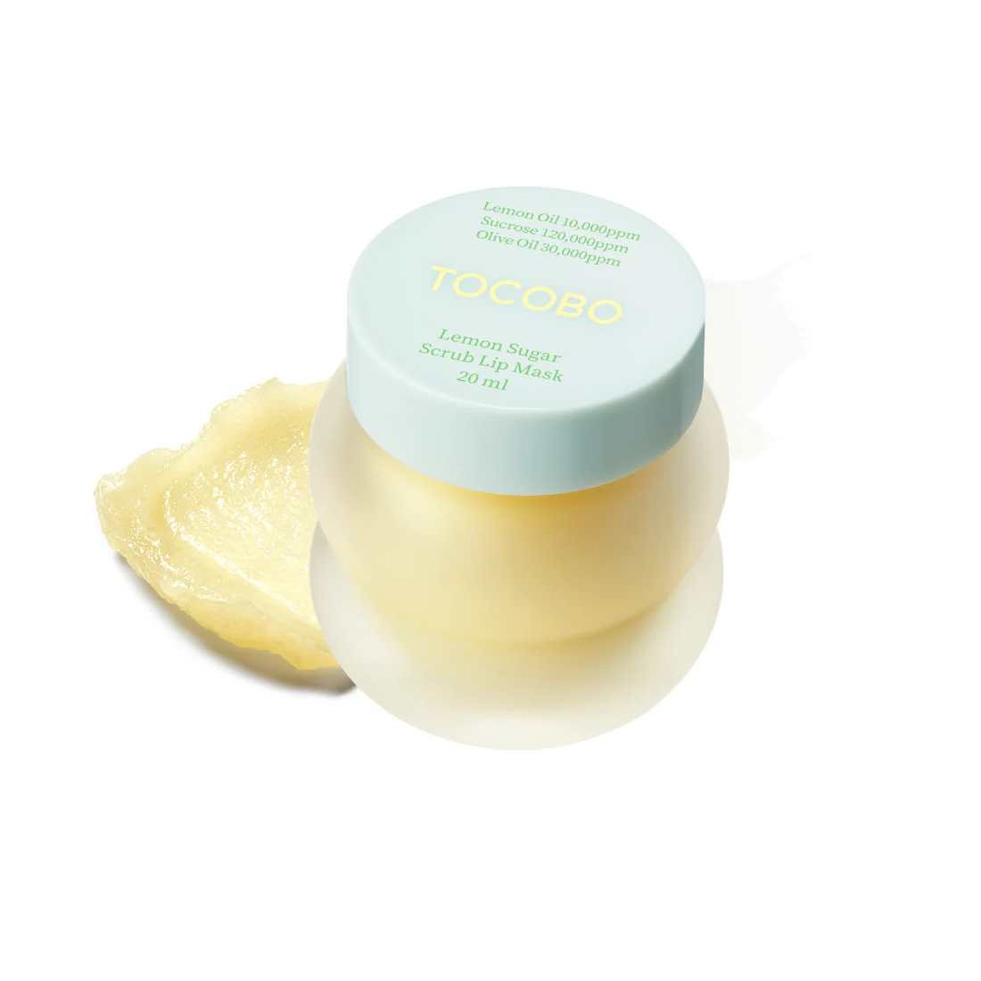 TOCOBO Lemon Sugar Scrub Lip Mask lūpų kaukė-šveitiklis