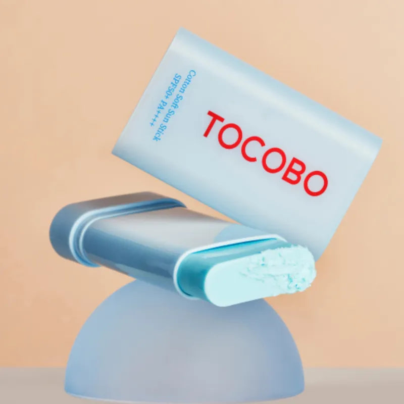 Tocobo Cotton Soft Sun Stick SPF50+ pieštukinė apsauga nuo saulės