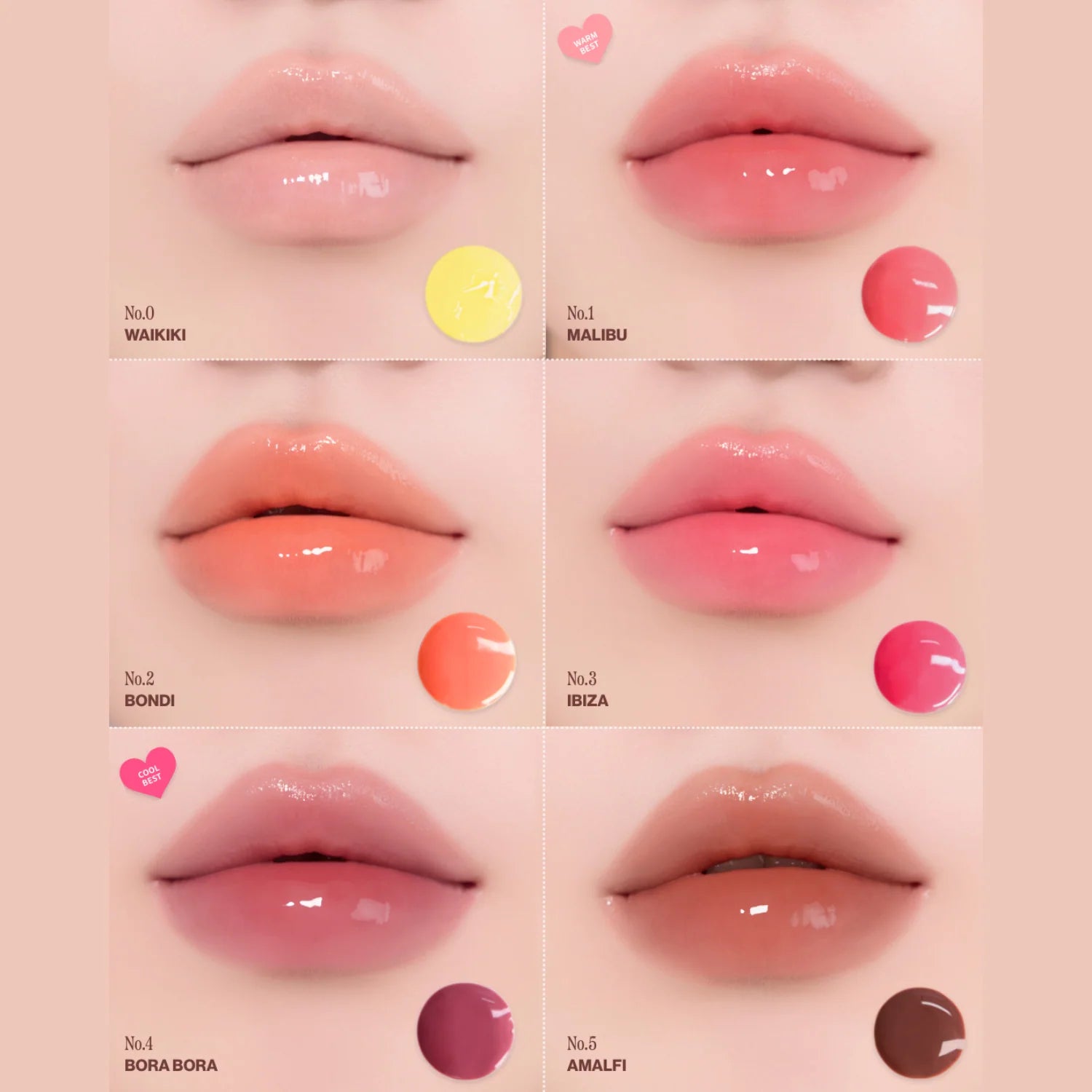 UNLEASHIA Sunset Dazzle Gloss Balm lūpų balzamas