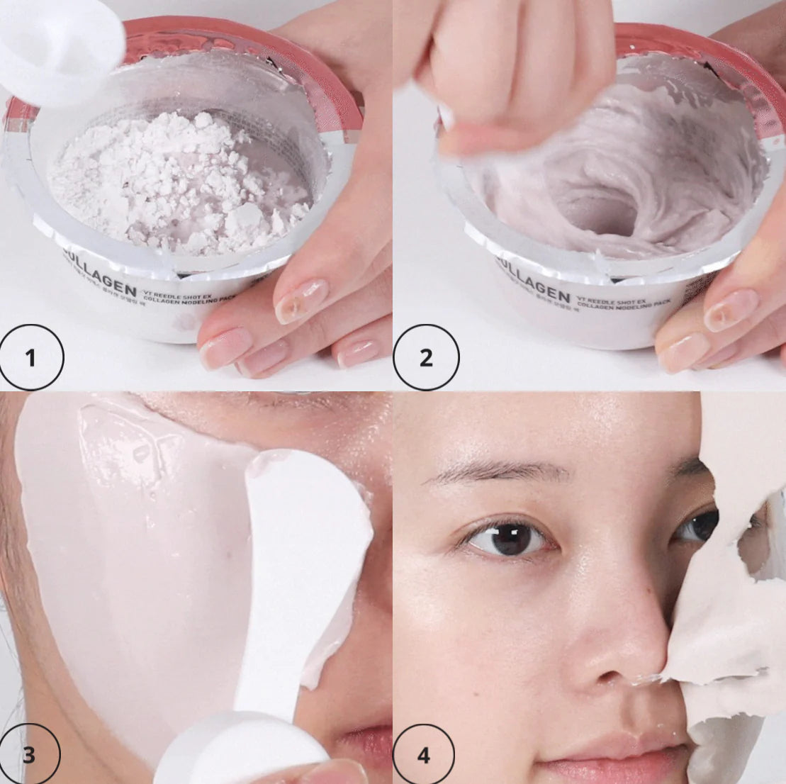 VT Cosmetics Reedle Shot EX Collagen Modeling Pack alginatinė veido kaukė