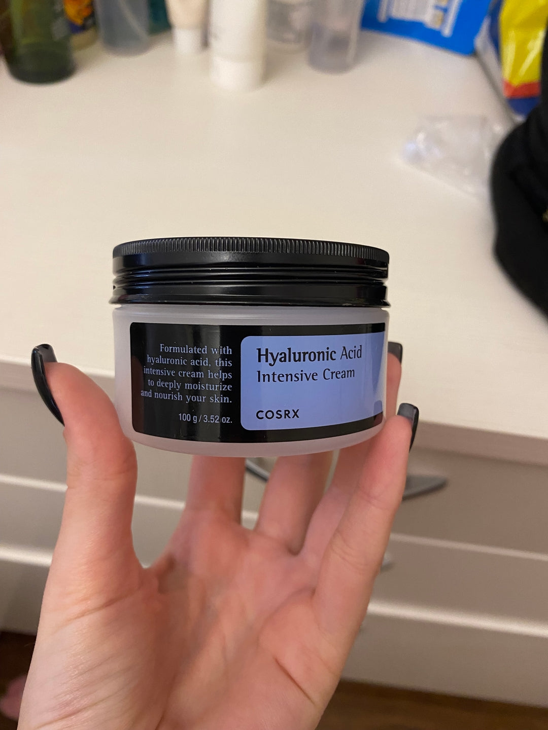 Cosrx Hyaluronic Acid Intensive Cream veido kremas