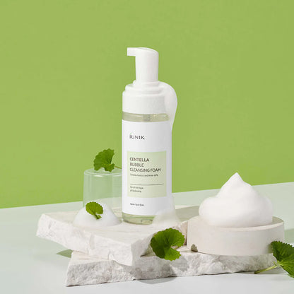 iUNIK Centella Bubble Cleansing Foam valomosios veido putos