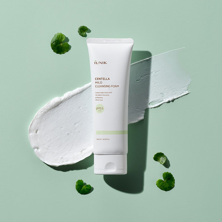 iUNIK Centella Mild Cleansing Foam veido prausiklis