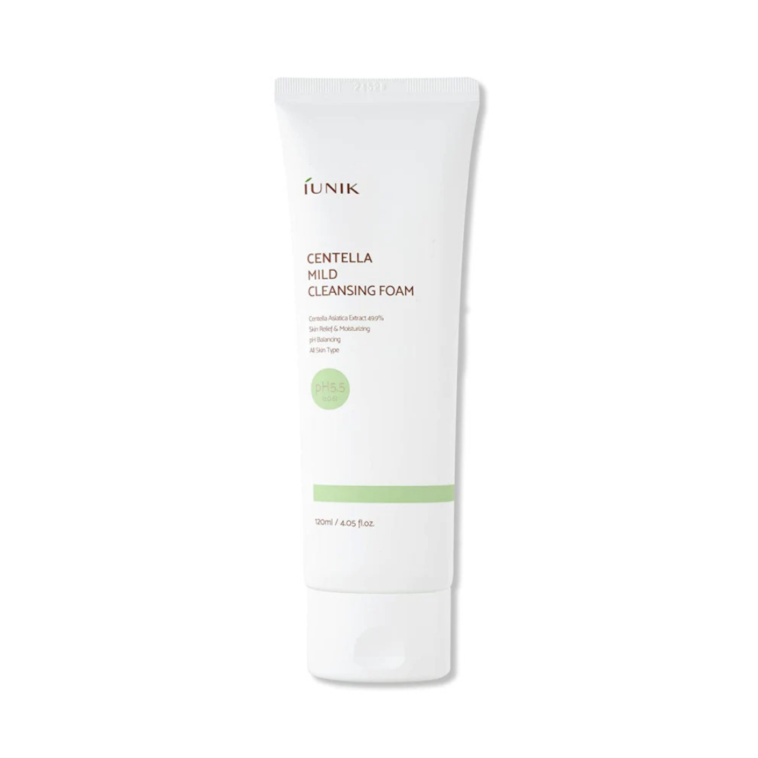 iUNIK Centella Mild Cleansing Foam veido prausiklis