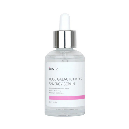 iUNIK Rose Galactomyces Synergy Serum veido serumas