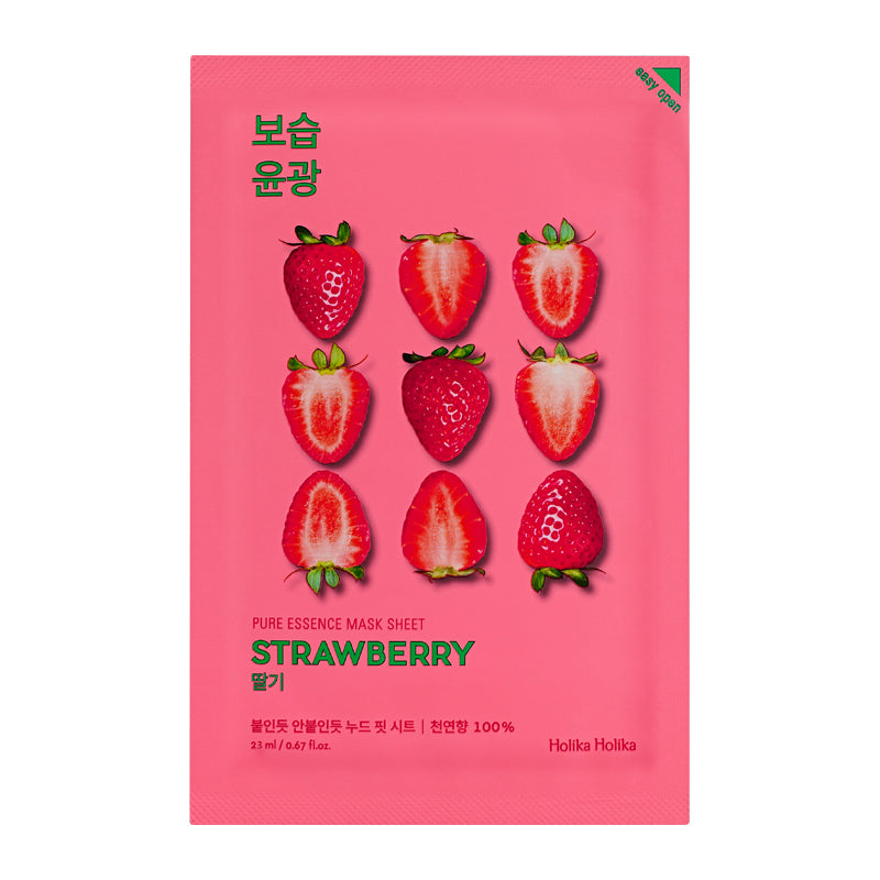 HOLIKA HOLIKA Lakštinė veido kaukė STRAWBERRY