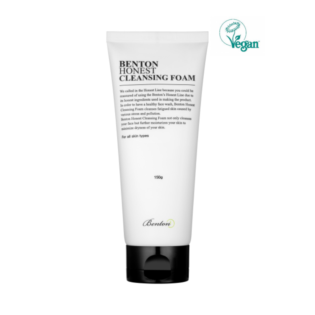 BENTON Honest Cleansing Foam valomosios veido putos