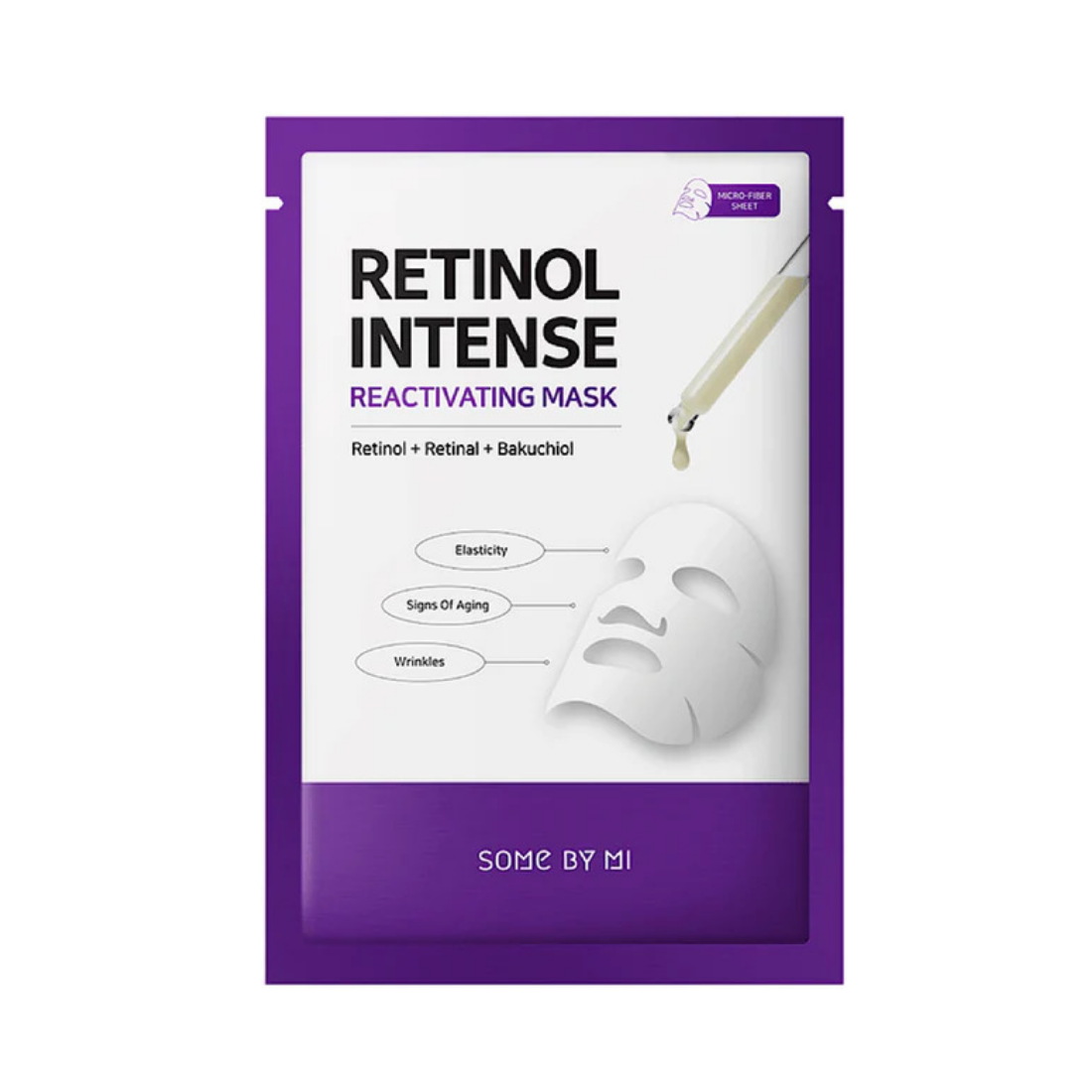 SOME BY MI Retinol Intensive Sheet Mask lakštinė veido kaukė