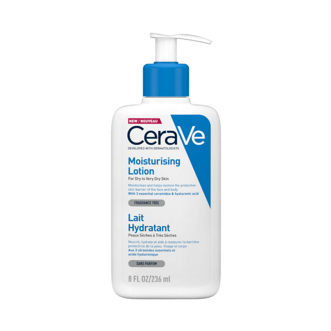 CeraVe Moisturizing Lotion losjonas sausai odai 236ml