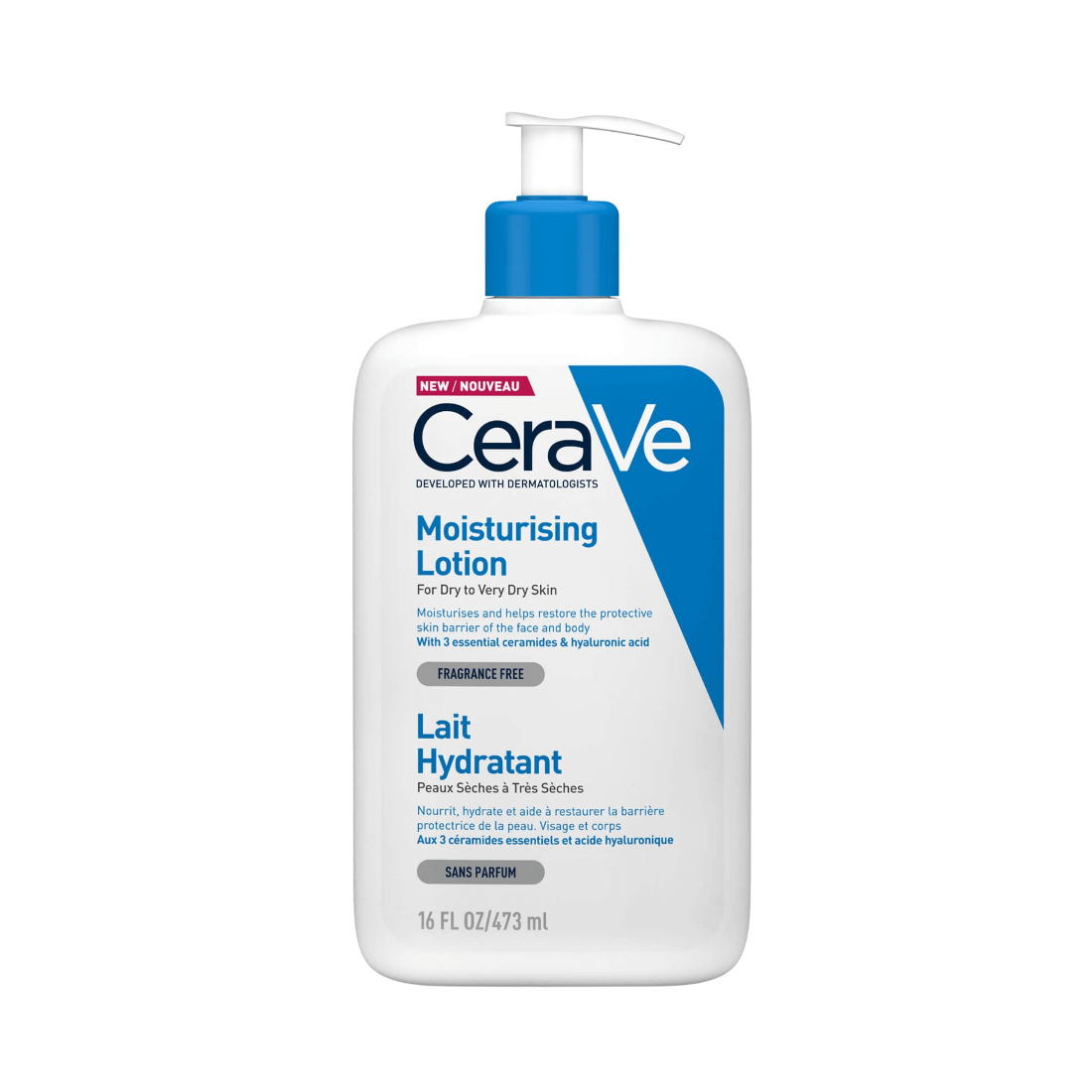 CeraVe Moisturizing Lotion losjonas sausai odai 473ml